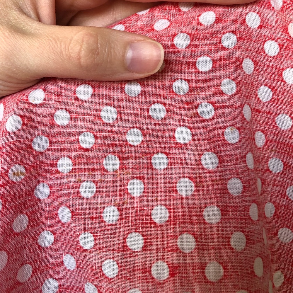 vintage 1970s polka dot button down shirt with disco collar from shirt accent - Picture 7 of 11